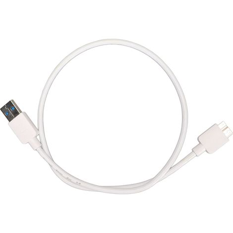 Câble de données USB3.0 Micro B vers Type A haute vitesse, câble de transfert pour disque dur mobile et smartphones Note3, S5 (1/5)