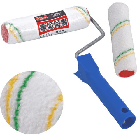 Rullo per pittura in microfibra 30x150 mm, mini microfazer universale (1/4)