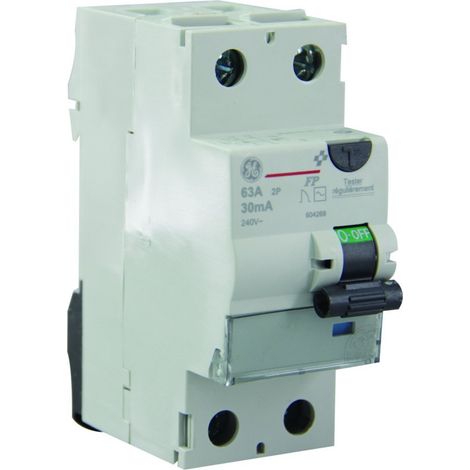 Interruttore differenziale Unibis 30mA 2P - a vite - tipo AC 63A