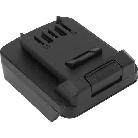 Adaptateur convertisseur batterie Li-ion 18V BL1815 BL1820 BL1830 BL1840 vers outils 20V SKIL, embout ABS, pour transfo piles (1/5)