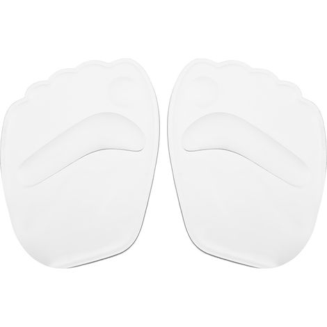 2 coussinets gel antidérapants souples pour talons hauts, semelles avant en silicone élastique non glissantes, 2 pièces (1/5)