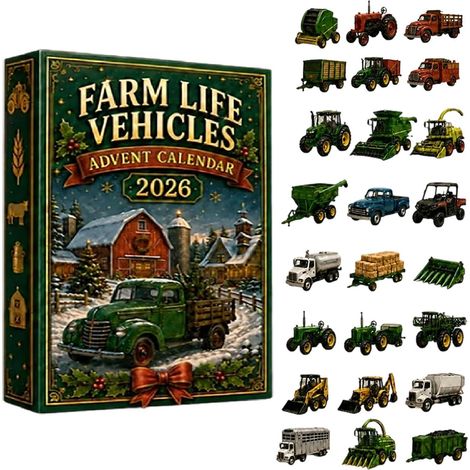 Adventskalender 2026 collection véhicules ferme (1/5)