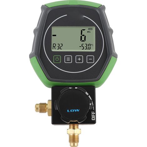Jauge numérique HVAC, 5 unités, collecteur de pression sous vide, testeur de fluide réfrigérant pour fluoration AC 0-6000KPa. (1/5)