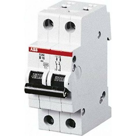 Disjoncteur Miniature - S200 2P D 20 6kA - ABB2CDS252001R0201