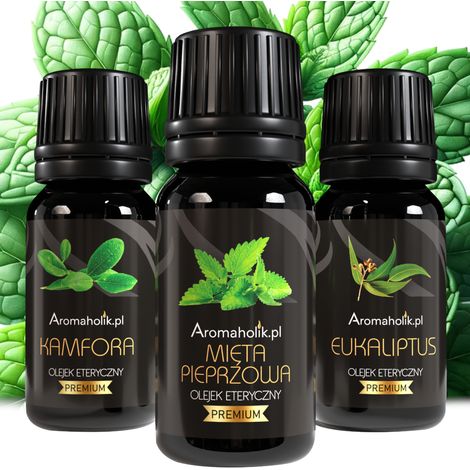Aceite para la congestión nasal - Aceites esenciales naturales para la congestión nasal  3 x 10 ml