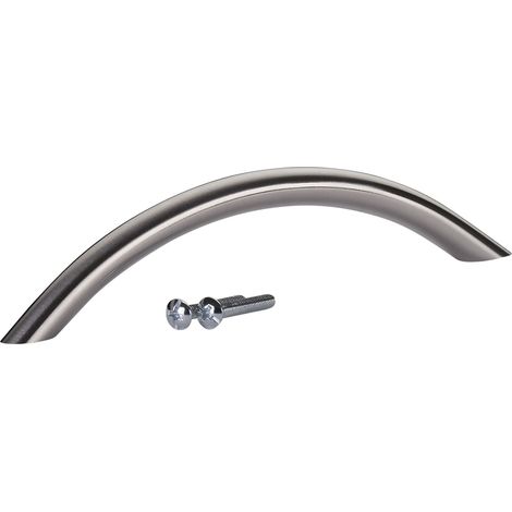 SO-TECH - Poignée de meuble Gris - Entraxe 128 mm - L152 mm - Inox - Pour cuisine, salle bain, armoire, commode, tiroir (1/5)