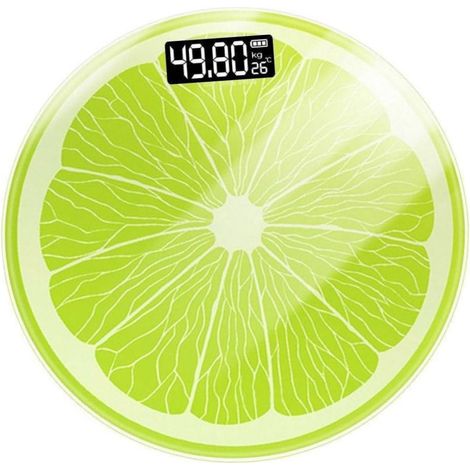 1 PC Balance Électronique Citron Échelle Numérique Salle De Bains Échelles Numérique Poids Échelle Numérique Échelles Numérique Échelles Pour Le Poids Corporel Outil De (1/2)