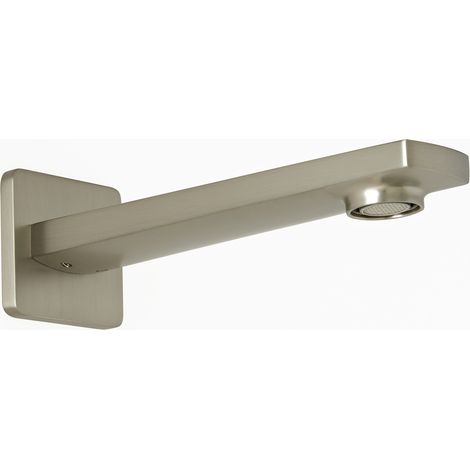 Milano Hunston Wall Mounted Bath or Basin Spout - Brushed Nickel (1/5)