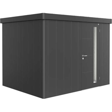 Porta standard del capannone Neo 2C, grigio scuro metallizzato