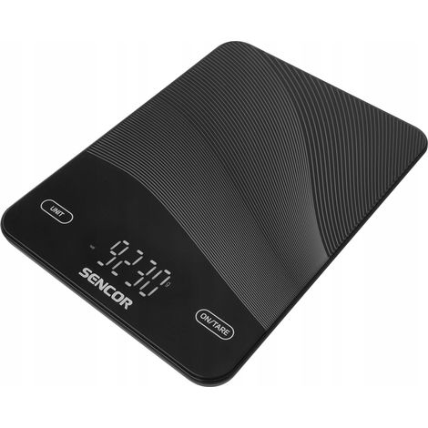 Sencor SKS 7700BK báscula de cocina negra precisa 10 kg