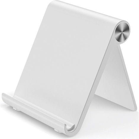 Support téléphone de bureau, support mobile pour table, repose-smartphone réglable compatible iPad, iPhone 13 Pro Max, Mini 12, 11, Galaxy S22, S21, Note20, Redmi Note - Support universel pour smartph (1/5)
