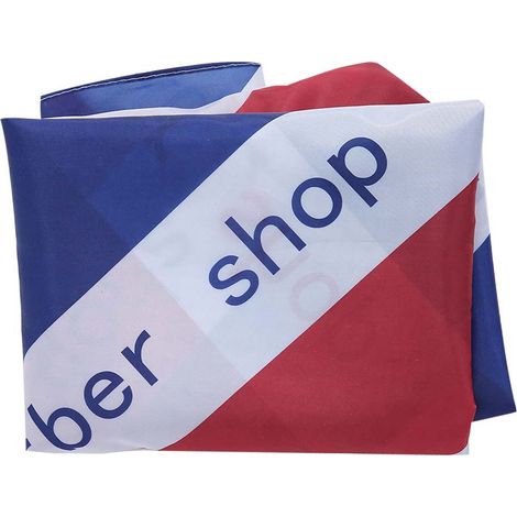 Tablier de coiffure imperméable, cape de coupe professionnelle, robe anti-statique pour salon, peignoir de barbier 150x135cm (1/5)
