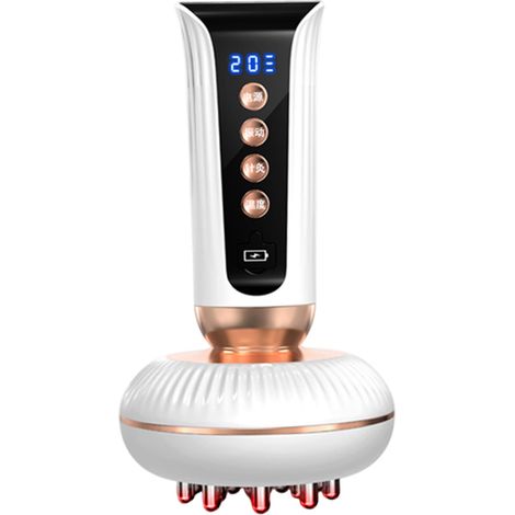 Appareil de massage jambes circulation sanguine - 20 niveaux vibration réglable - Résultats visibles minutes - Voix intelligente (1/5)