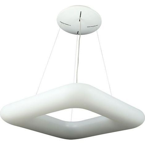 V-TAC VT-7608 42W quadratish LED Designer Anhänger 3in1 Farbwechsel und dimmbar mit Fernbedienung - SKU 3963 (1/5)