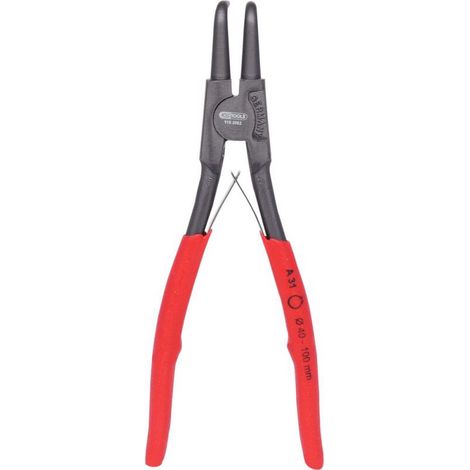 KS Tools Aussen-Sicherungszange, abgewinkelt, 40-100 mm - 119.2062
