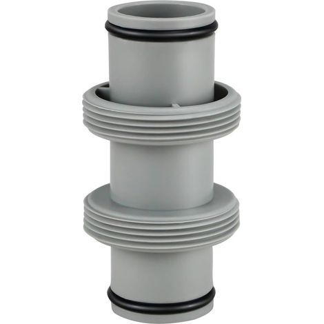 Raccord Piscine - 38 mm - Pour Tuyau Jusqu'à 38 mm - Compatible Pompe Piscine Intex Coleman - 1 Pièce (1/5)