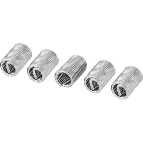 50 Stück Gewindeeinsätze aus Edelstahl SS304, spiralförmig, M6 x 1,0 x 3D Länge (1/5)