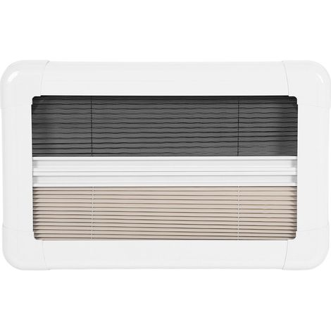 Stores de fenêtre intérieurs pour camping-car, 20x12 pouces, avec écran, Protection contre les rayons UV, plissés, pour camping-car, caravane, camping-car (1/5)