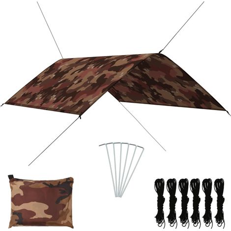 Lona de exterior camuflaje 3x2 m