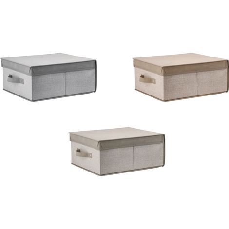 1 Pezzo Scatola Contenitore in TNT Wade 40 x 33 x 18 cm 3 Colori