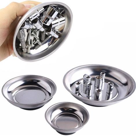 Trade Shop - SET 3PCS TABLETT TABLETT MAGNETISCHER PLATTENHALTER KLEINTEILE SCHRAUBEN SCHRAUBEN 7/11/15 - (1/5)