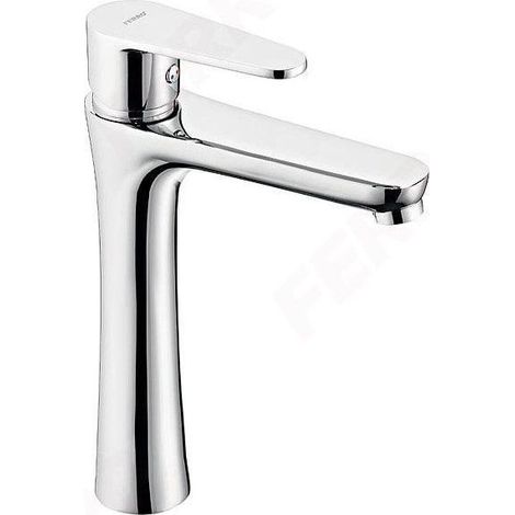 Rubinetto da lavabo Algeo cromo con regolatore in ceramica