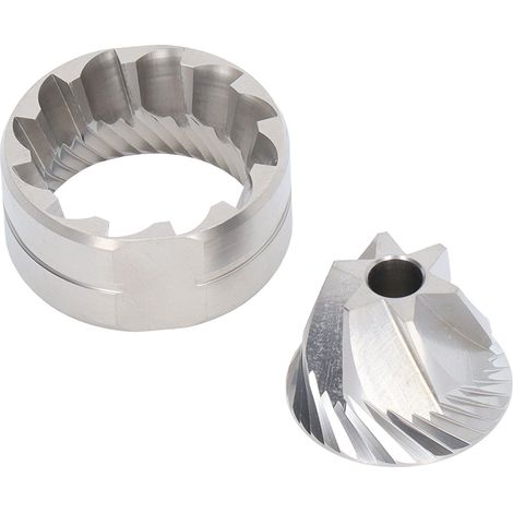 Disque de Broyage pour Moulin à Café en Acier Inoxydable 420, Kit Noyau Étoile à Six Branches pour Moudre les Grains de Café (1/5)