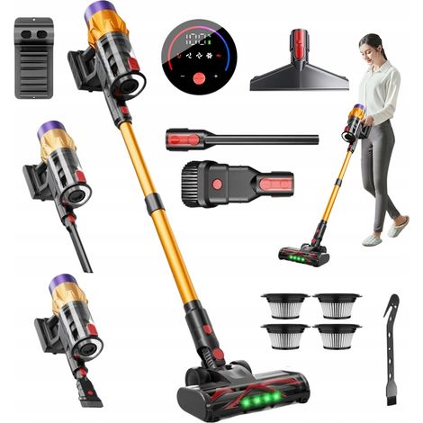 Aspirateur vertical sans fil 6 en 1, puissant + filtre HEPA 550 W (1/5)