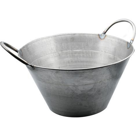 Mauerer-Eimer 34 cm aus Metall