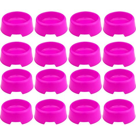 Gamelles en plastique pour animaux de compagnie, accessoires pour chiens et chats, gamelles pour nourriture et eau. (1/5)