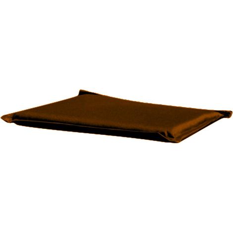 Coussin de siège pour chaise pliable - brun