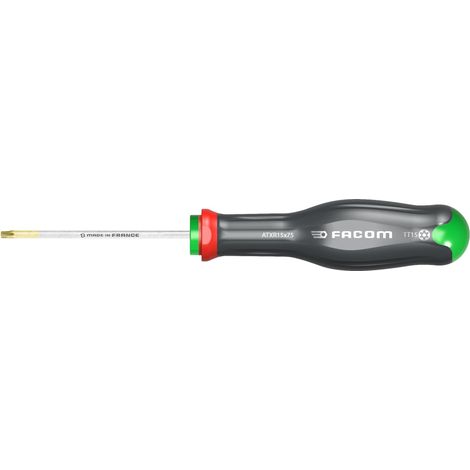 Tournevis Facom, Pointe TORX® T15 type Standard, 75 mm ( Prix pour 1 )