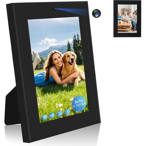 Caméra Espion, Mini Camera Cachée Cadre Photo 1080P HD, Micro Caméra de Surveillance Discrete Enregistreur Vidéo 4 Heures avec Détection De Mouvement pour Sécurité intérieure (1/5)