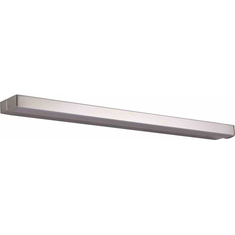 Applique bagno lineare moderna cromo LED 7W 4000K IP44 (1/2)