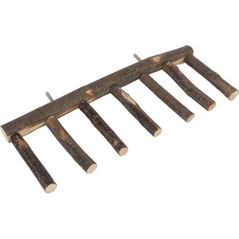 Échelle en bois pour oiseaux, perchoir à plusieurs marches pour petits et moyens perroquets (7 marches). (1/5)