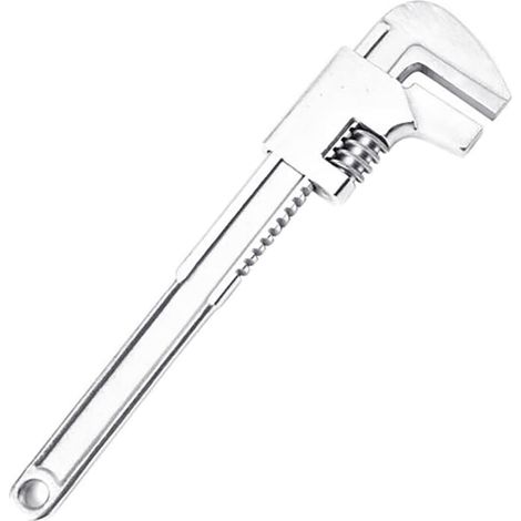 Clé à molette réglable à large ouverture à mâchoire précise pour salle de bain, cuisine, évier, maison, voiture, clé ergonomique antidérapante (1/4)