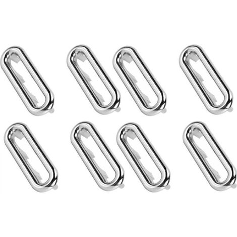 [JAMAIS UTILISÉ] 8PCS Évier trop-plein anneau trop-plein trou argent cuisine salle de bain bassin garniture trop-plein vidange couvercle trop-plein anneau