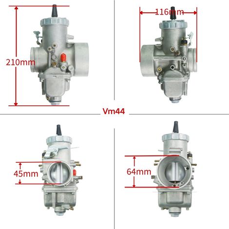 VM44 carburetor, bestseller for CX GL V CX500 CB750 KZ400 twin-cylinder engines (1/4)