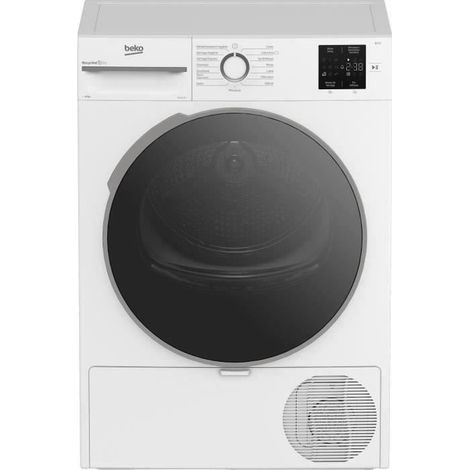 Seche-linge pompe a chaleur BEKO B300 - 12 kg - Induction - L60cm - Classe A+ - Blanc