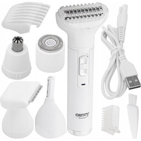 Afeitadora de láminas CR 2935 con recortadora - Kit corporal multifuncional (1/4)