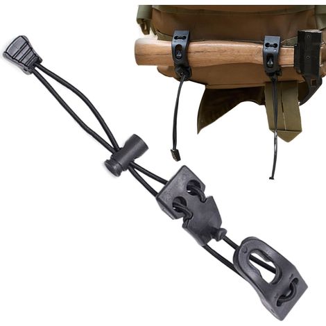 Soporte para bastones de trekking - elástico de liberación rápida de 25,4 cm (1/5)