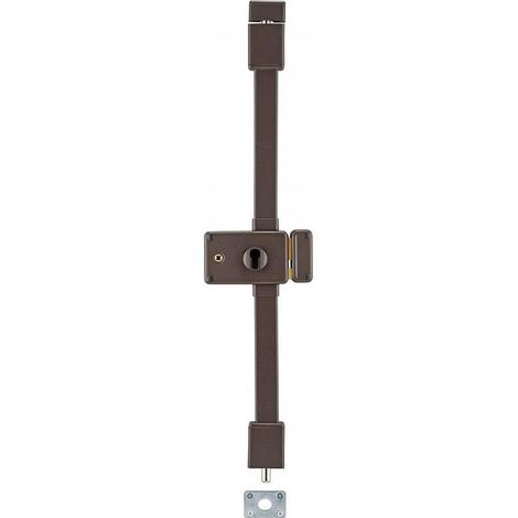 Cassa serratura HORGA marrone con quadro maniglia 140 x 88 mm, destra – THIRARD