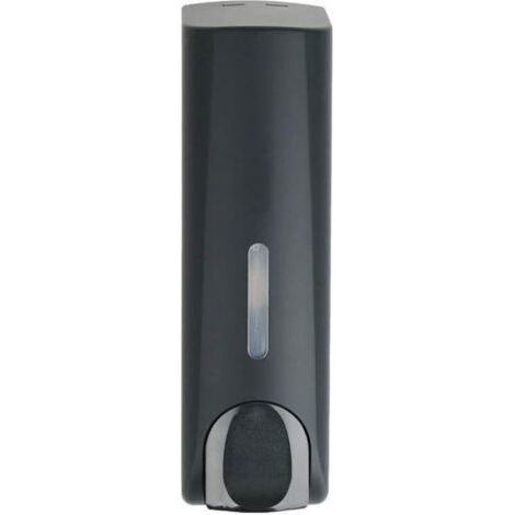 Matte Black Wall Mounted Soap Dispenser for Shower Gel, Shampoo and Conditioner Elegant Design for Kitchen and Bathroom (1/4)