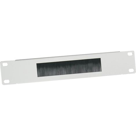 HMF 63389-07 Kabeldurchführung mit Bürsteneinsatz für Serverschrank, 10 Zoll (1/2)