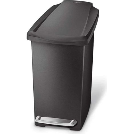 Simplehuman - Poubelle 10 l, noir CW1329 (1/2)