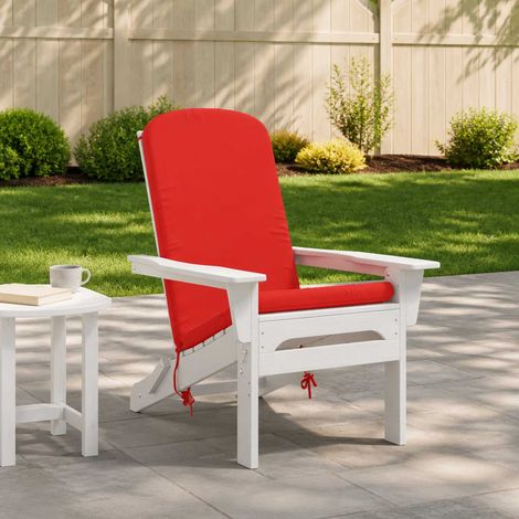 vidaXL Cojín para tumbona de sol GEMERT 100% Poliéster Rojo (1/5)