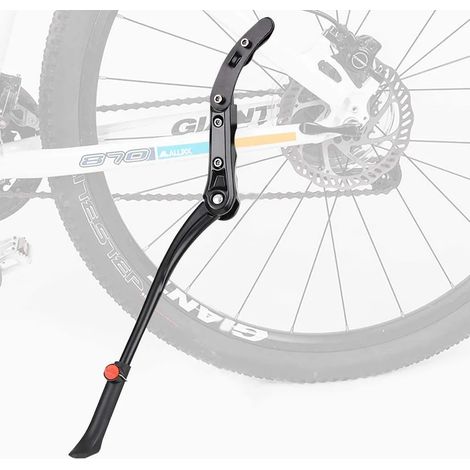 Fahrradständer Einstellbare für 24-28 Zoll, Seitenständer,Fahrrad Ständer,Universal Fahrradständer mit Anti-Rutsch Gummifuß Aluminiunlegierung für Mountainbike,Rennrad,Fahrräder,Klapprad