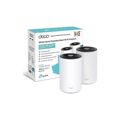 WiFi 6 Mesh AX3000 + CPL G1500 (2 routeurs)