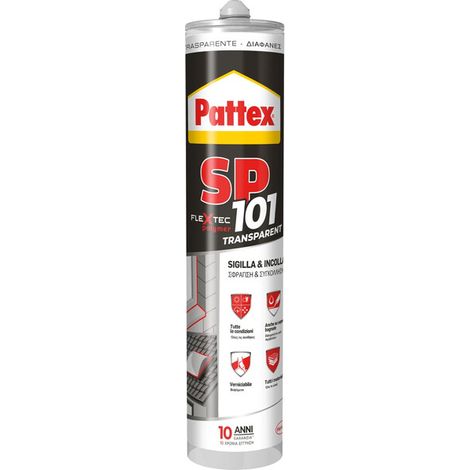 PATTEX SILICONE SP101 TRASPARENTE 280 ML CARTUC.