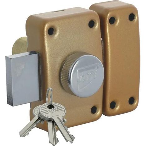 Iseo CITY 25 cerrojo de seguridad robusto bronce